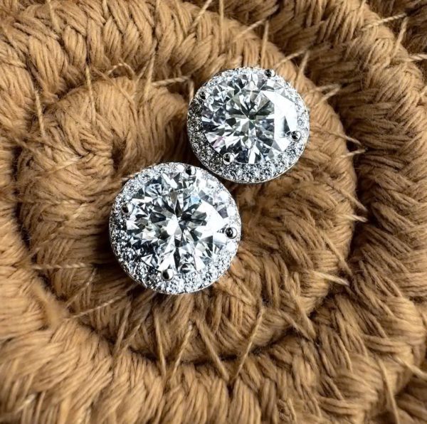 Halo Sand Earrings - Image 3