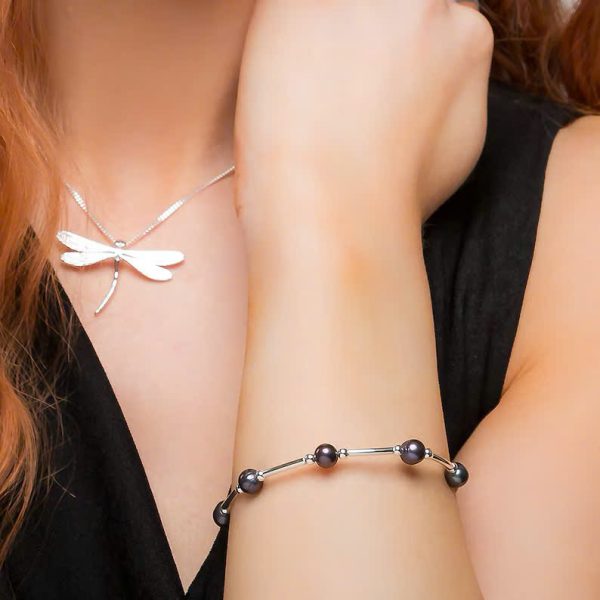 Henryka Sand Pearl Bracelet