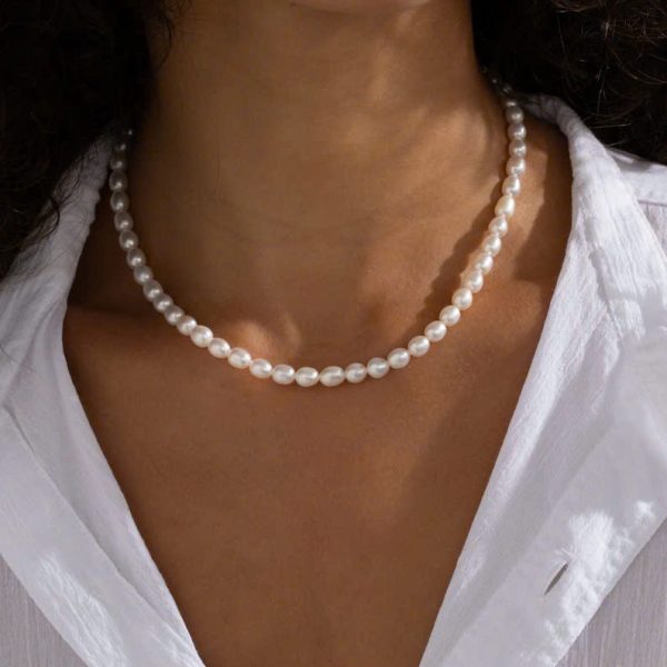 Oval Sand Necklace - Image 5