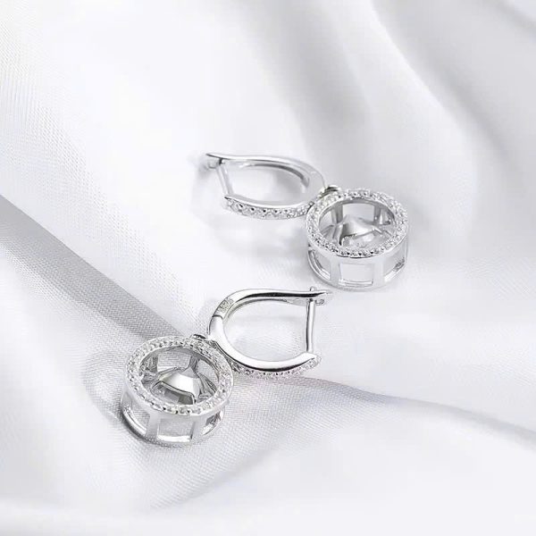 Shimmering Rhythm Sand Earrings - Image 2