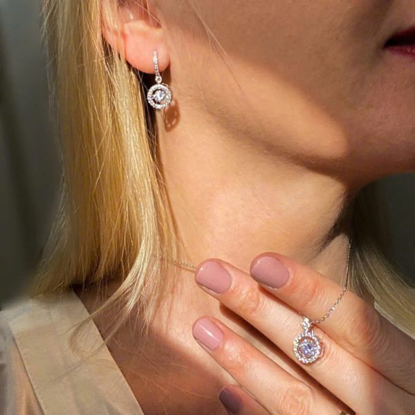 Shimmering Rhythm Sand Earrings - Image 4