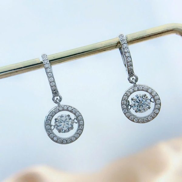 Shimmering Rhythm Sand Earrings - Image 3