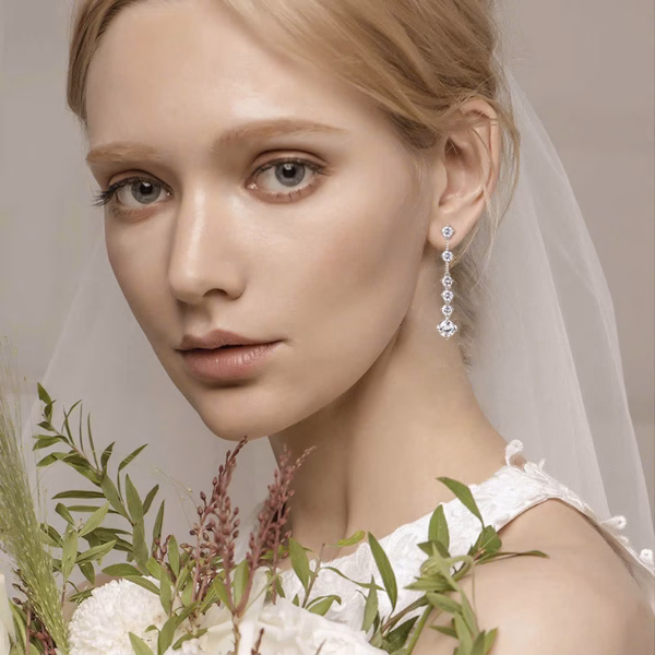 Milky Way Sand Earrings - Image 2