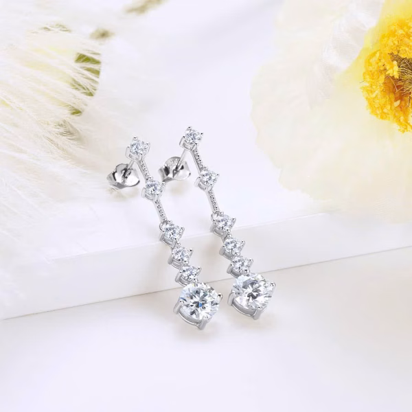 Milky Way Sand Earrings - Image 8